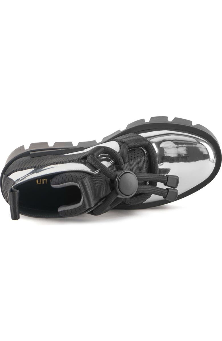 United Nude Grip Nomad Lo Platform Lug Bootie, Alternate, color, Silver