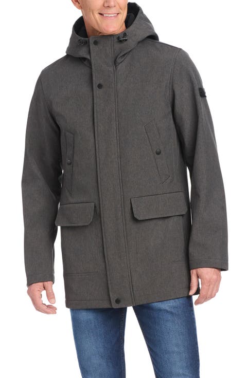 Insulated Hooded Soft Shell Jacket