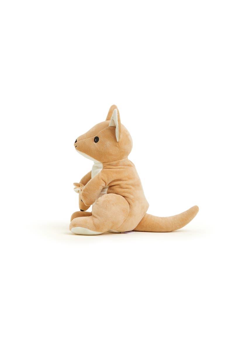 Warmies Kangaroo Plush Toy, Alternate, color, Light Beige