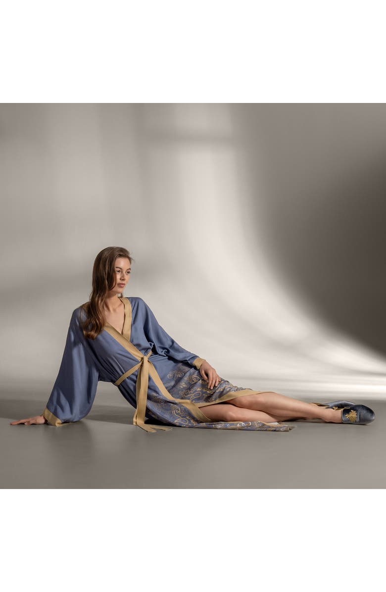 Togas Esthira Women's Robe, Main, color, Blue