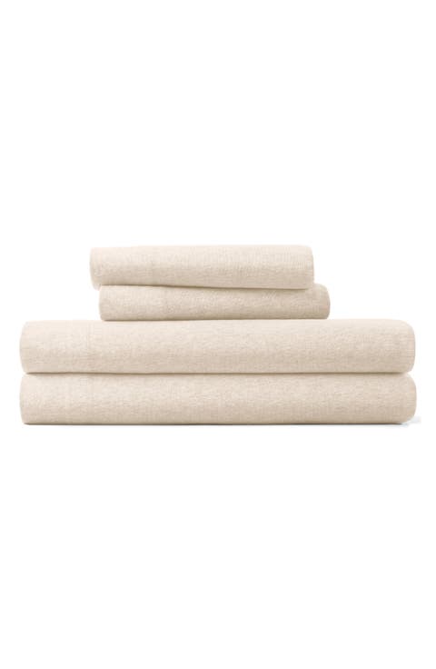4-Piece Cotton Jersey Sheet Set