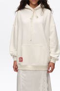 Bimba y Lola Embroidered Oversize Hoodie