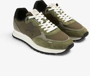Scalpers Suede Skull Contrast Sneakers