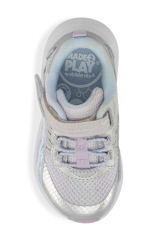 Stride Rite Kids' Made2play® Journey 3.0 Sneaker In Silver Sparkle