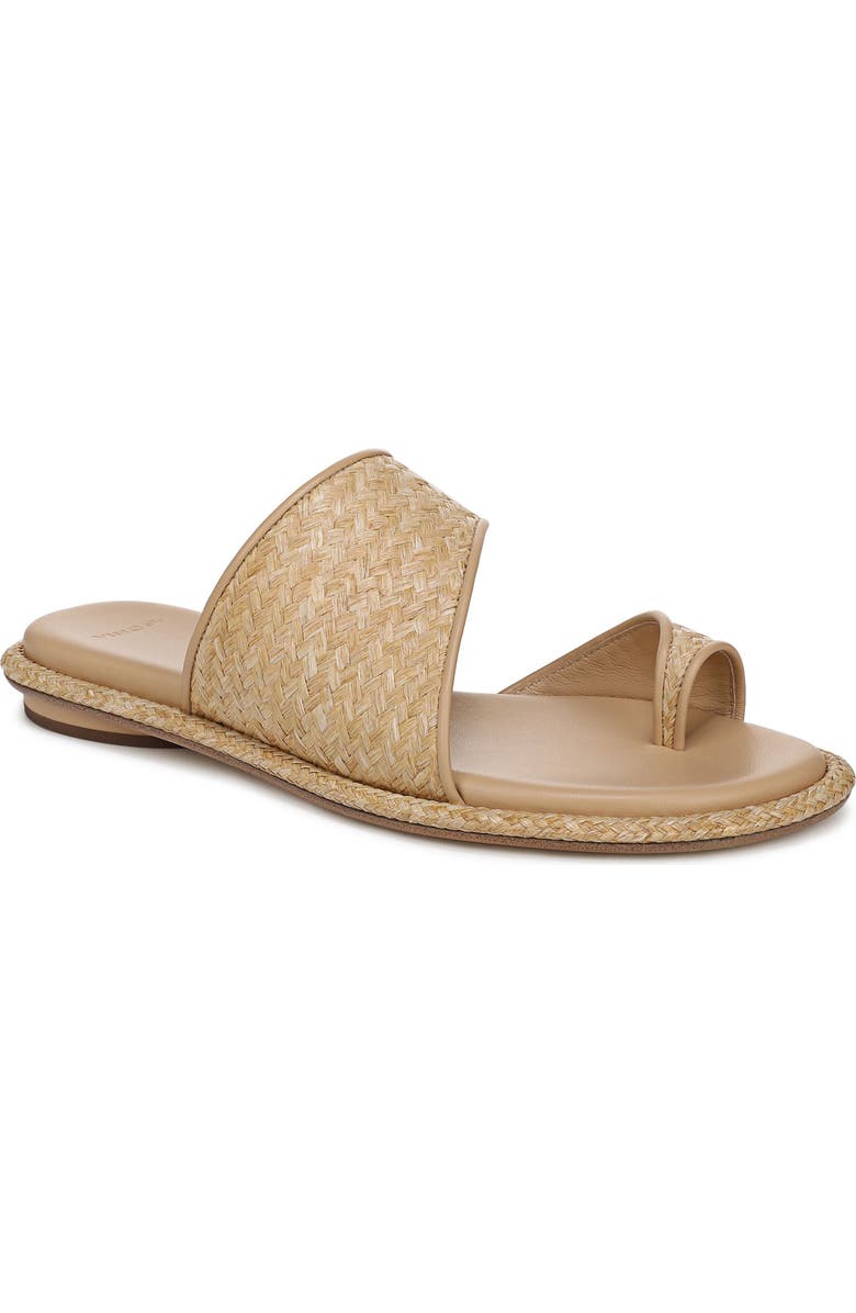 Vince Lukas Slide Sandal, Main, color, Toasted Wheat