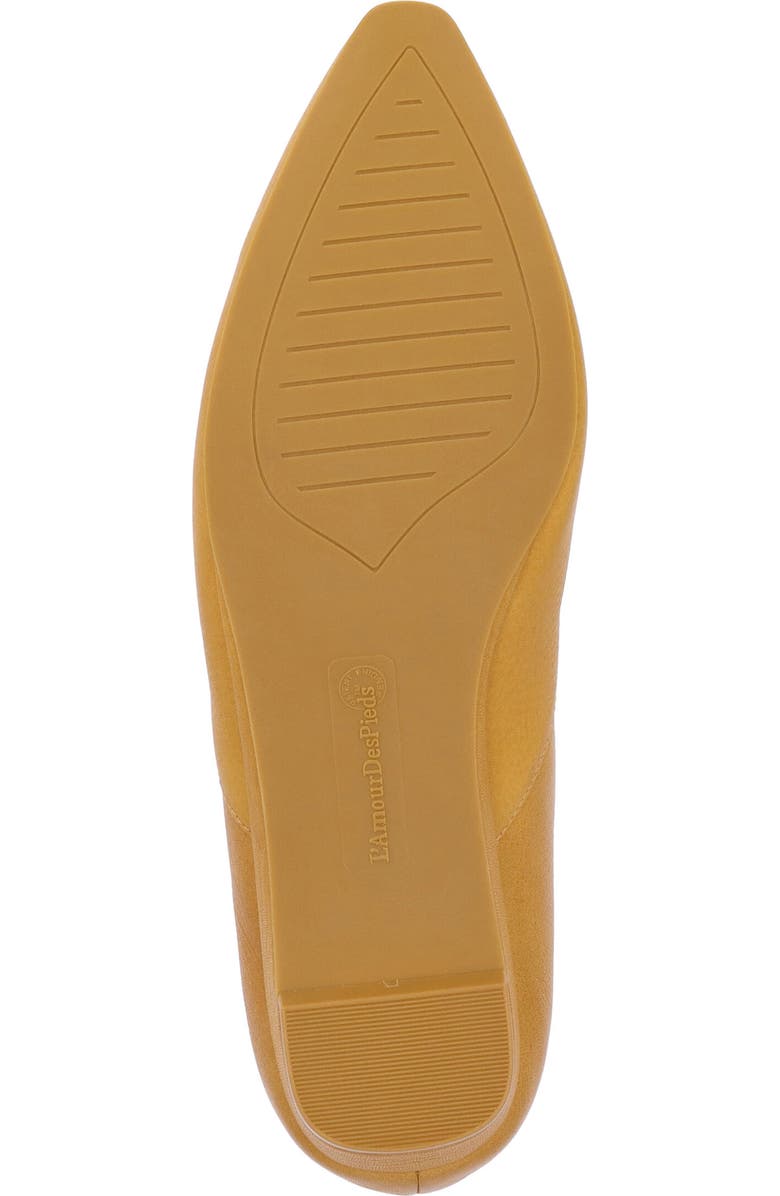 L'Amour des Pieds Brylee Wedge Pump, Alternate, color, Lioness