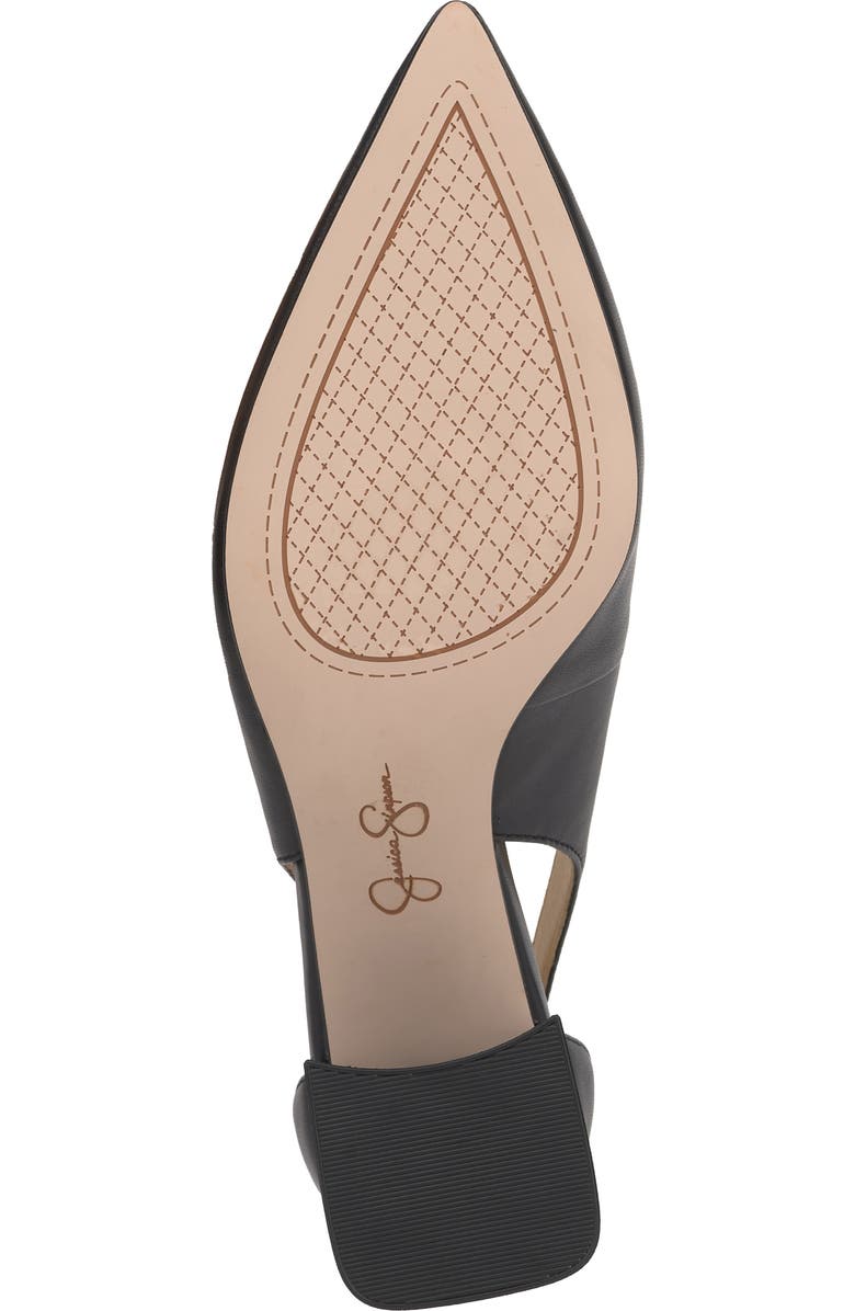 Jessica Simpson Sylan Chain Ankle Strap Pointed Toe Pump, Alternate, color,