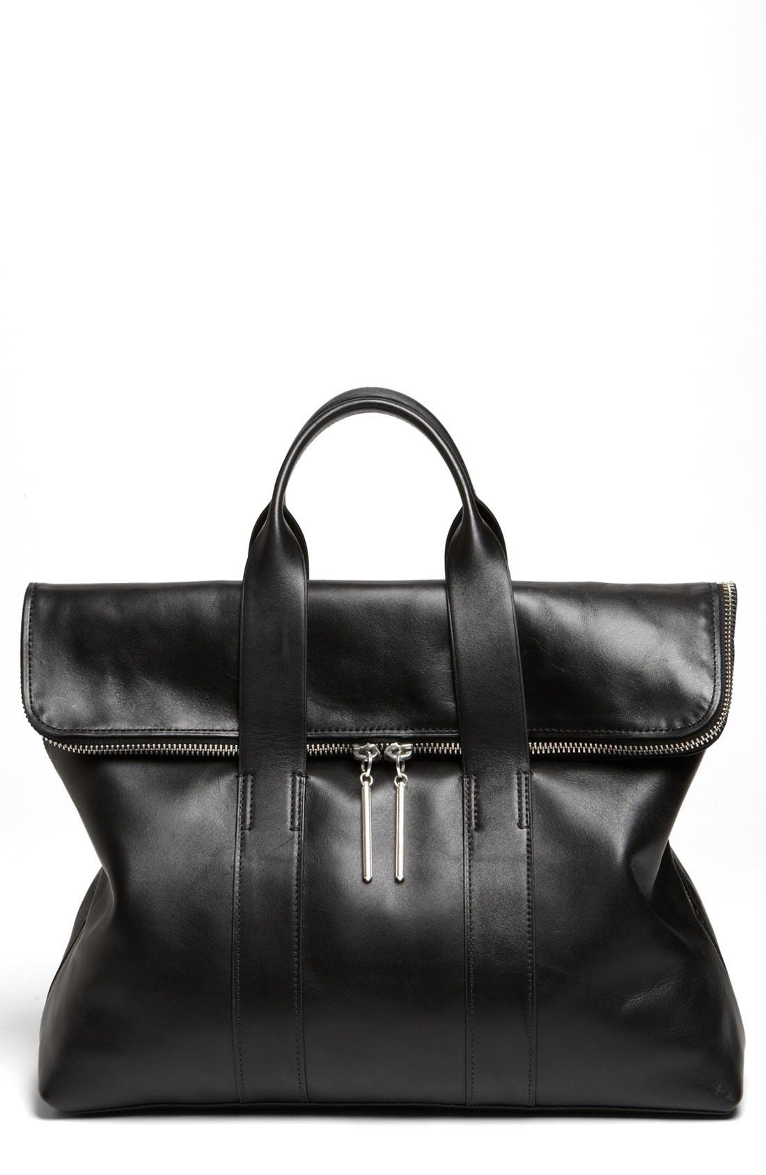 3.1 Phillip Lim '31 Hour' Leather Tote, Main, color, 