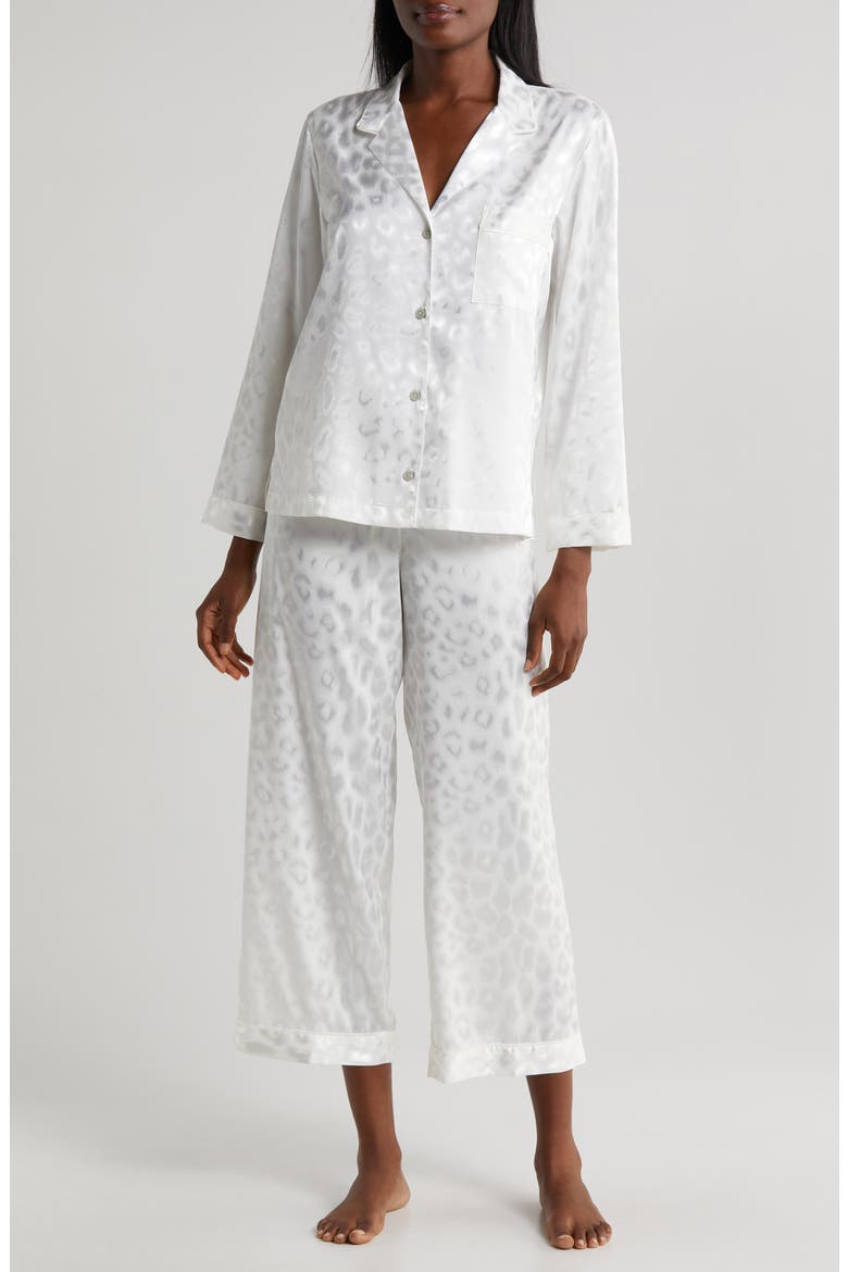 Satin Pajamas, Main, color, WARM WHITE