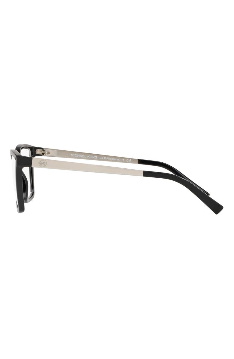 Michael Kors 54mm Rectangular Optical Glasses, Alternate, color, 