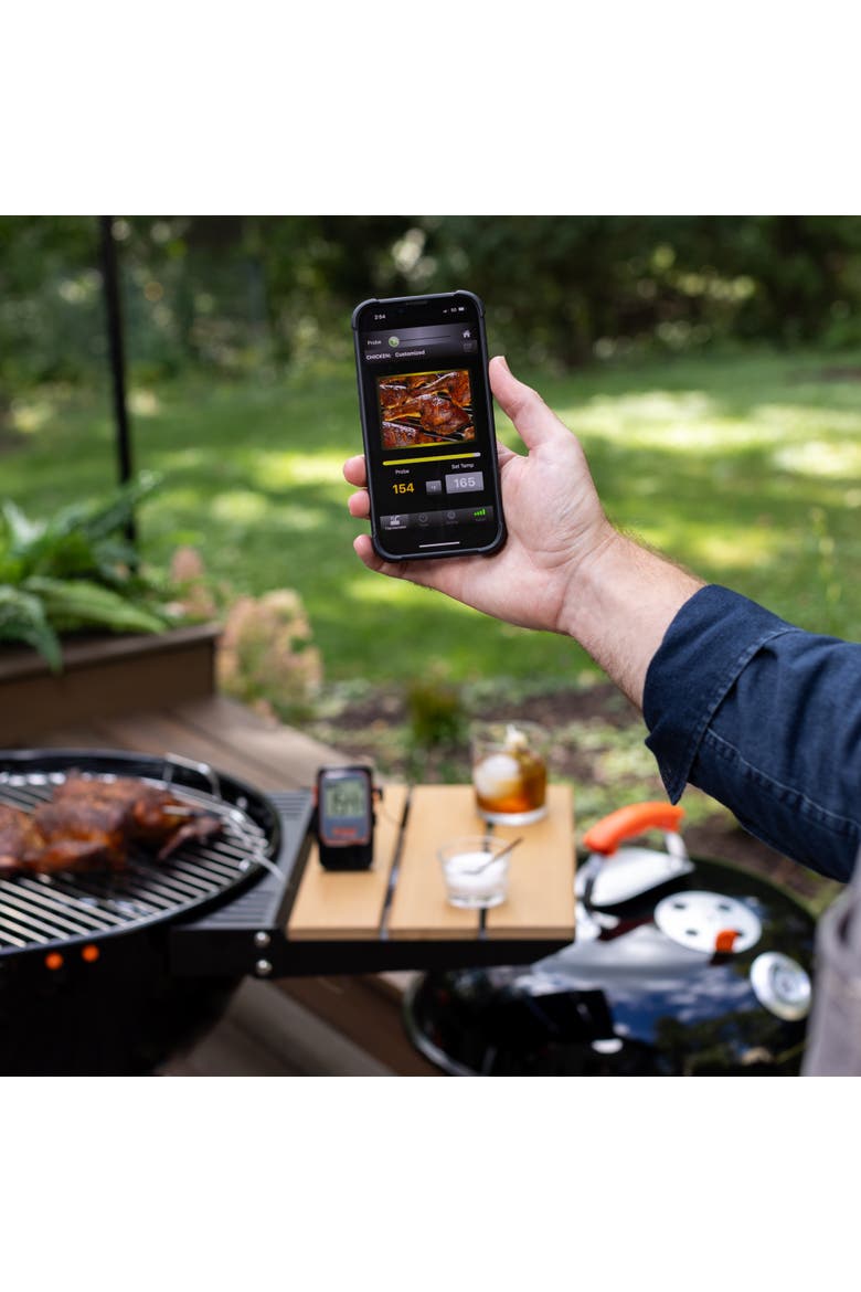 iCHef Extended Range Bluetooth Barbeque Thermometer, Alternate, color, Black