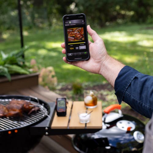 Maverick Ichef Extended Range Bluetooth Barbeque Thermometer In Black