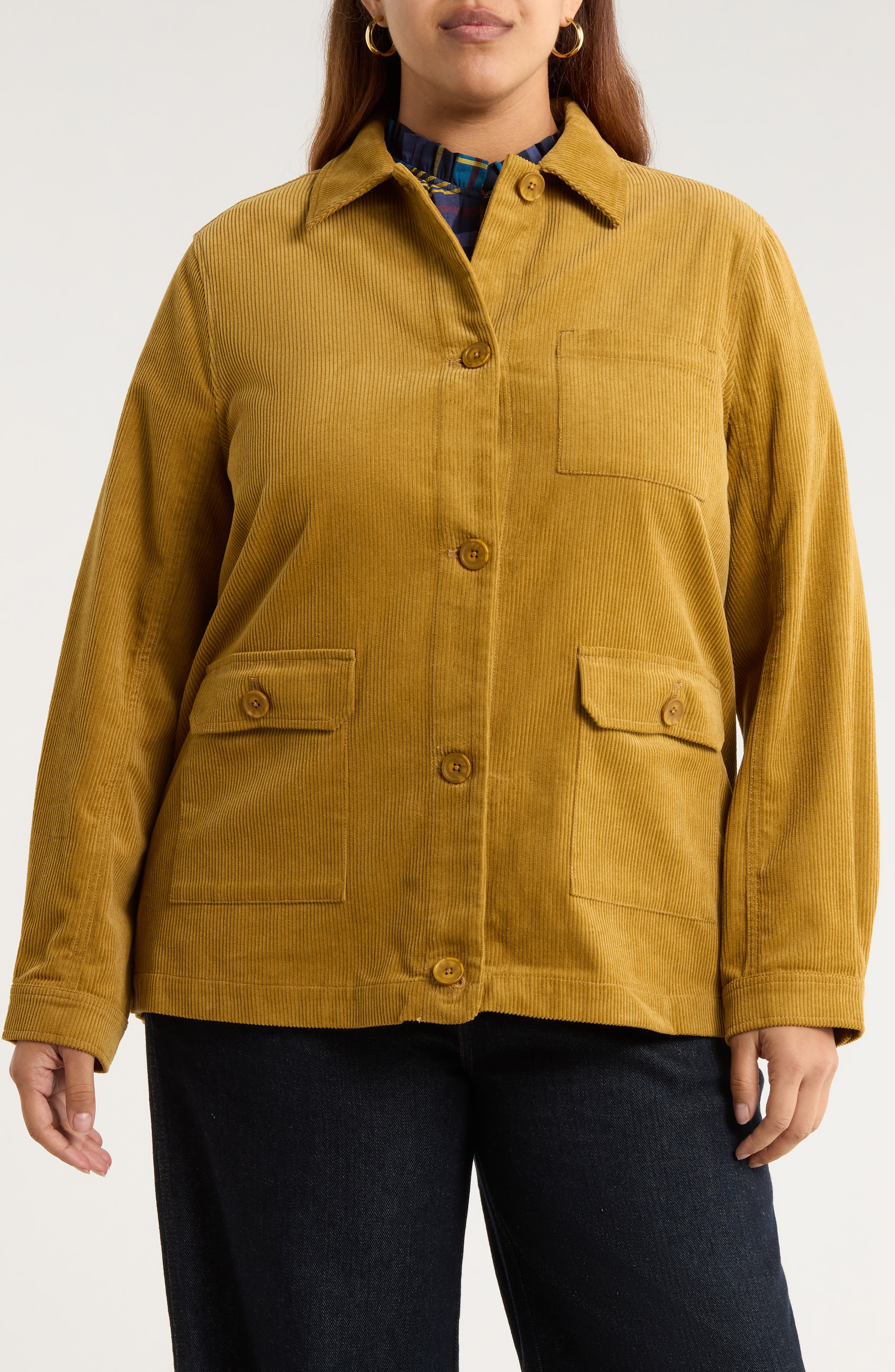 Seasalt Cornwall Hydrock Corduroy Shirt Jacket (Women) | Nordstrom