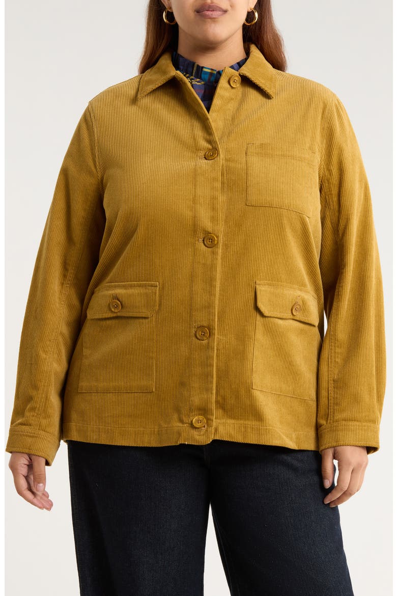 Hydrock Corduroy Shirt Jacket, Alternate, color, MARSHLAND