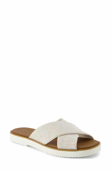 Mae Crisscross Slide Sandal