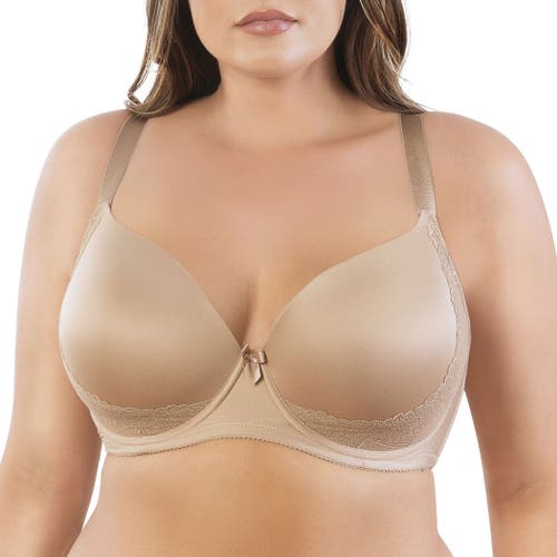 Parfait Casey Plunge Molded T-shirt Bra In Nude
