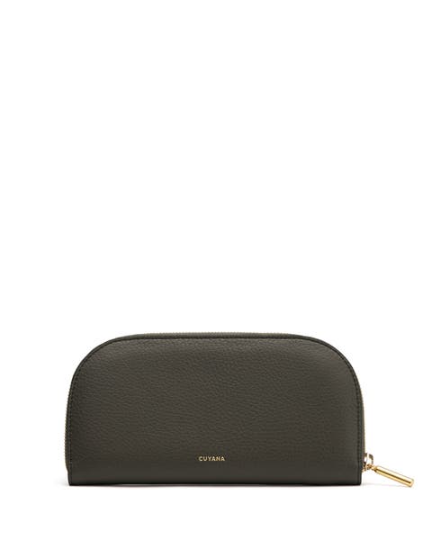 Curved Leather Wallet