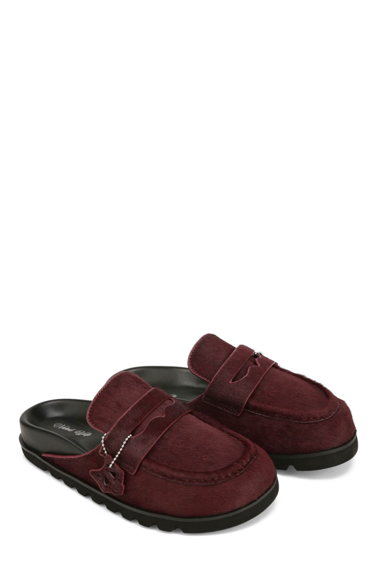Cordless Mule, Alternate, color, Wine