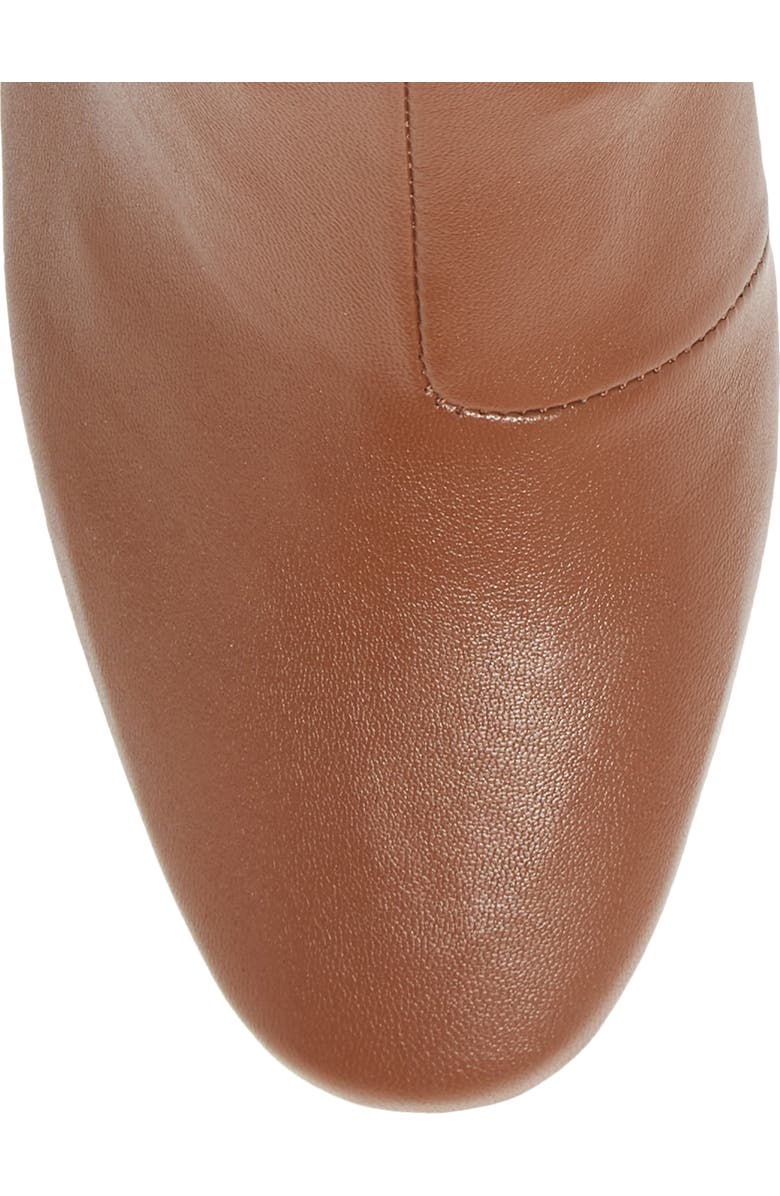 Loeffler Randall Elise Stretch Leather Bootie, Alternate, color, Acorn