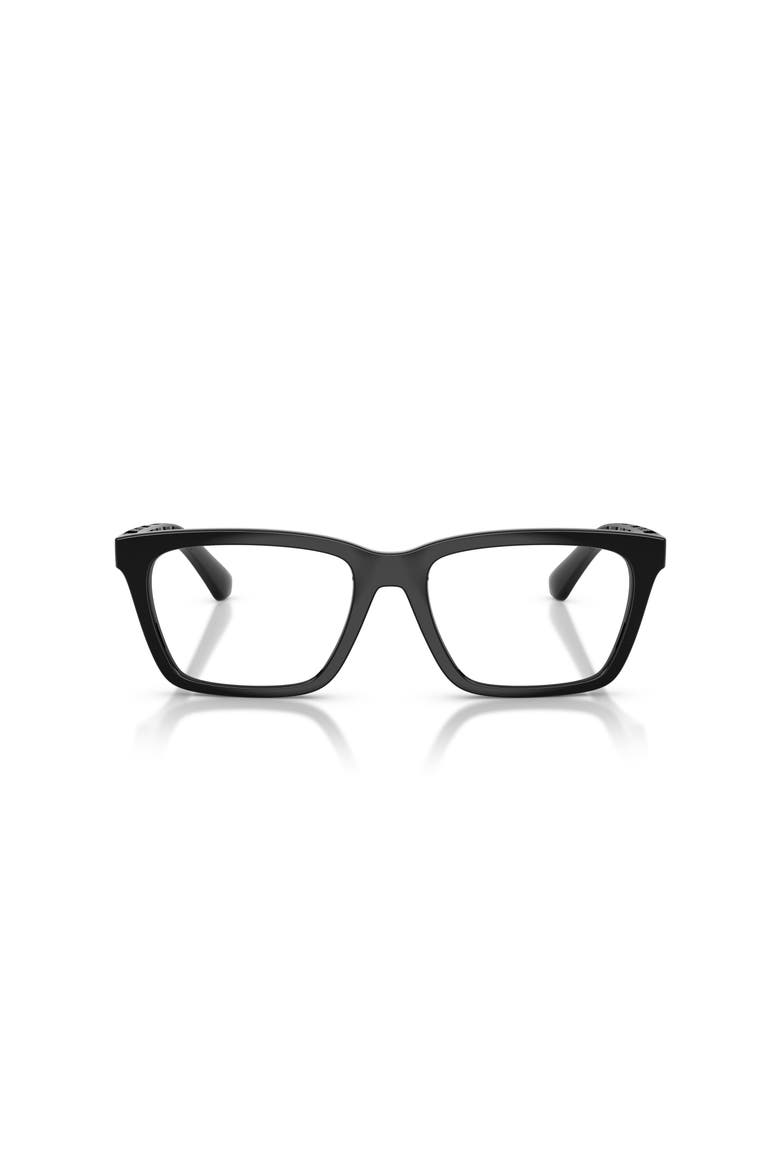 55mm Rectangle optical glasses, Alternate, color, Black