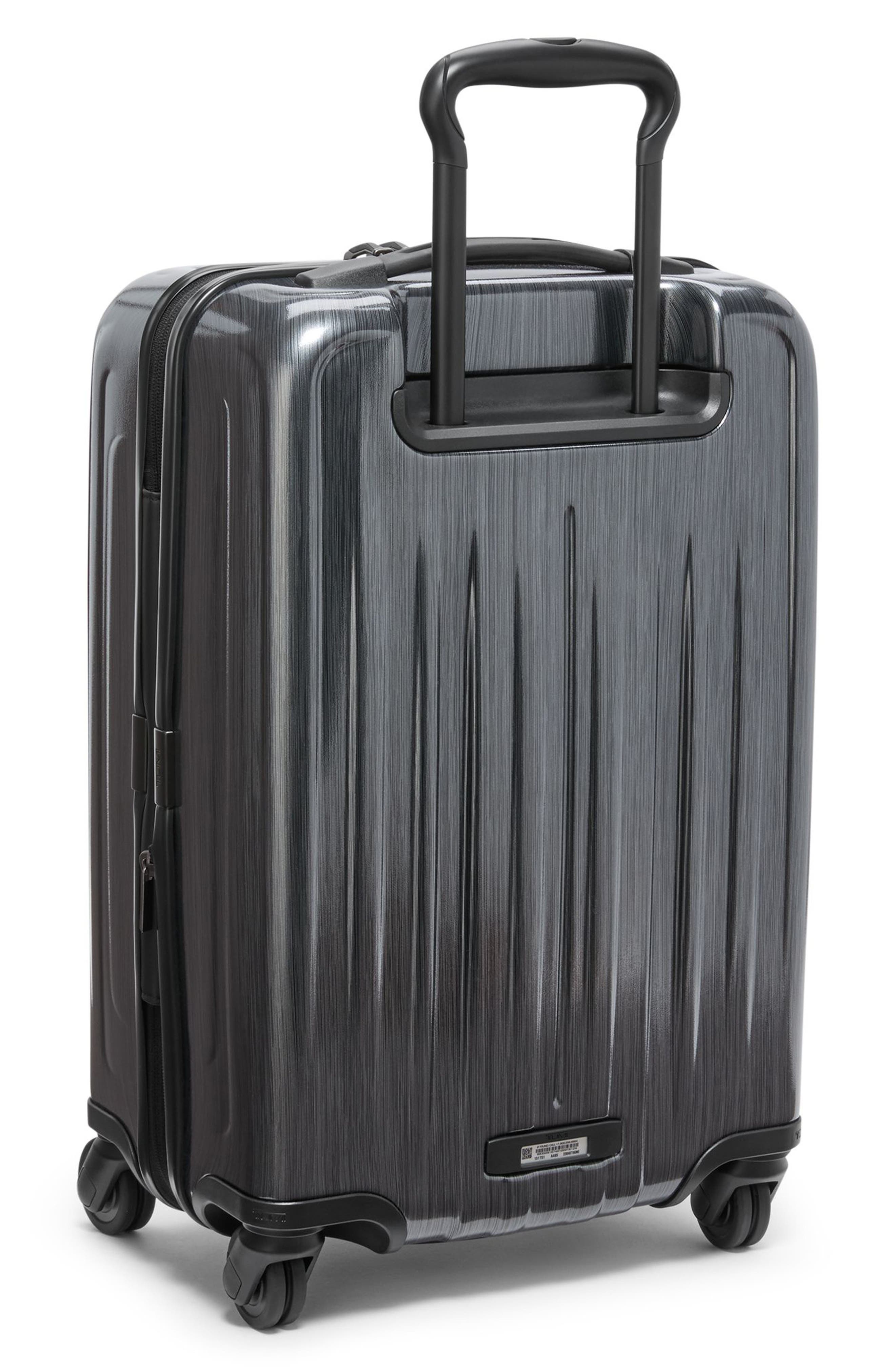 TUMI V4 Collection International Expandable Spinner Carry-On, Alternate, color, Brushed Gunmetal
