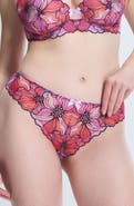 SAVAGE X FENTY Mosaic Floral Lace Cheeky Briefs