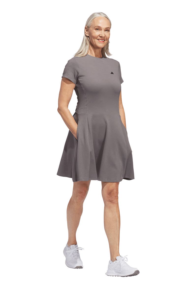 Go-To Golf Performance Dress & Bike Shorts, Alternate, color, CHARCOAL
