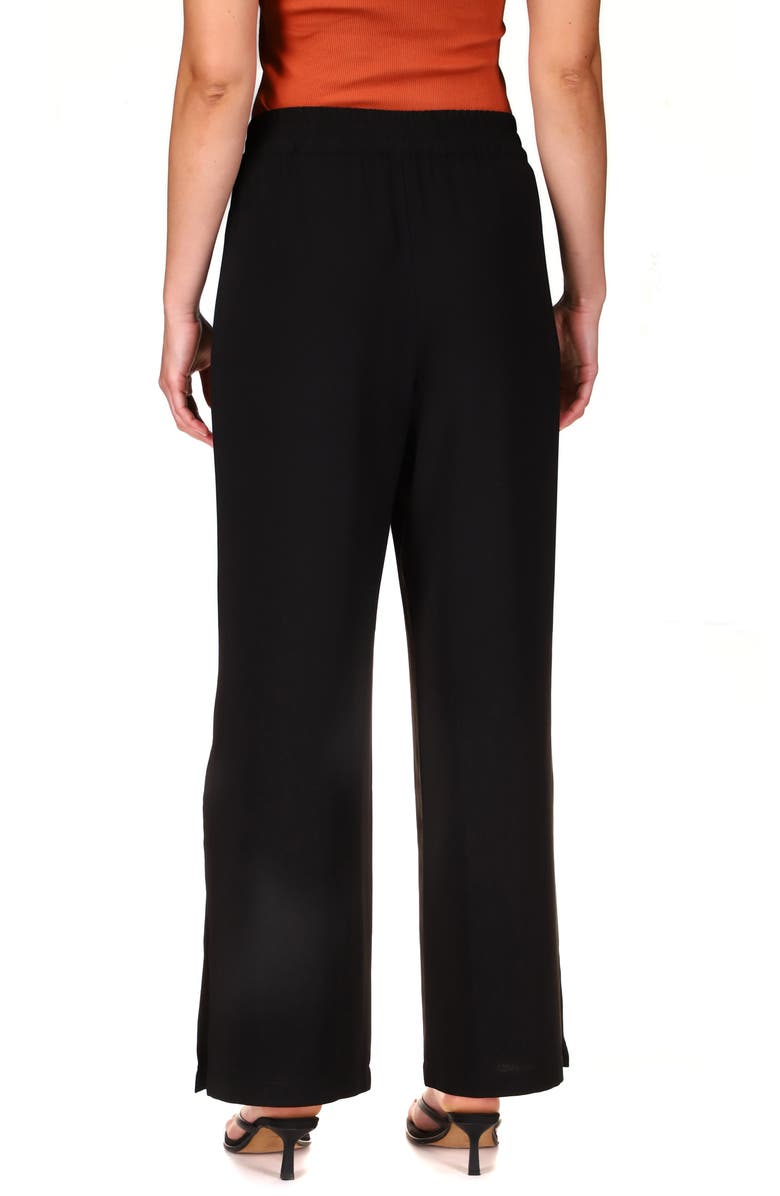 Sanctuary Side Slit Wide Leg Pants, Alternate, color, 