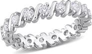 Julianna B. 1CT DEW Moissanite Eternity Band