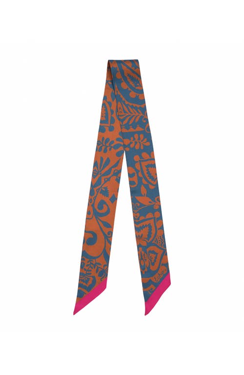 Echo Park Paisley Ribbon Scarf In Multi