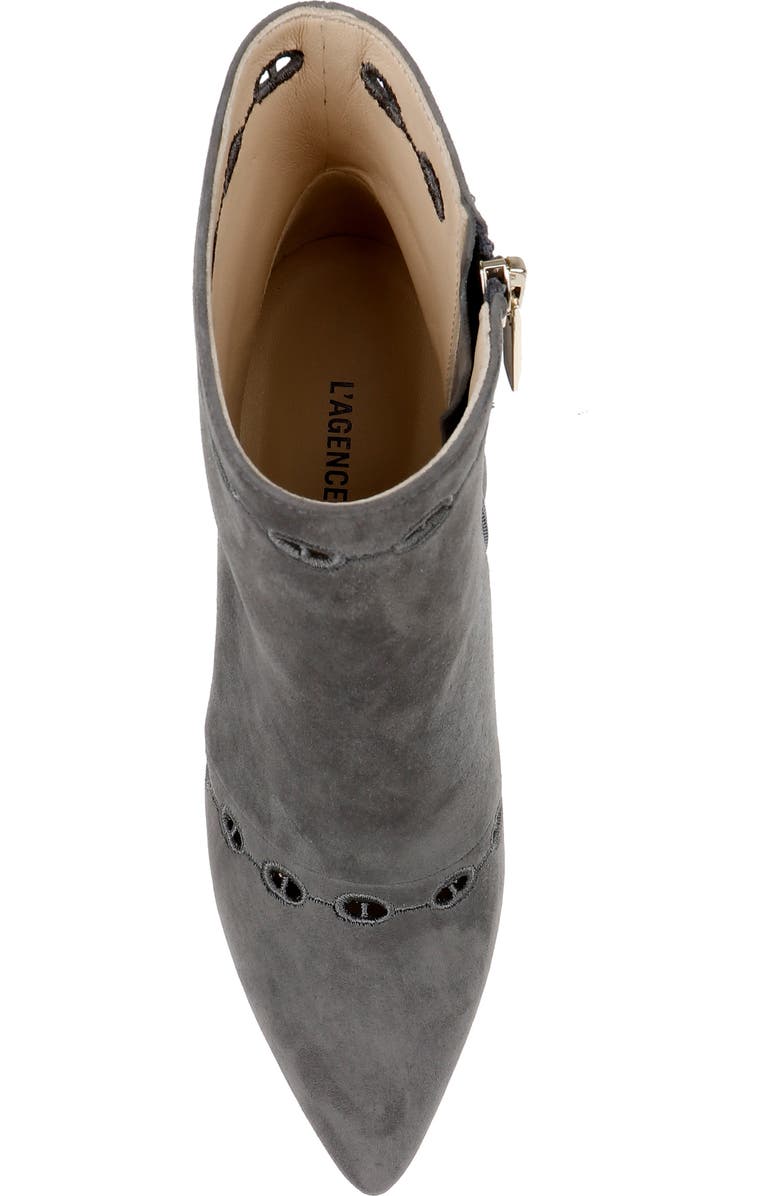 L'AGENCE Chantae Pointed Toe Bootie, Alternate, color,