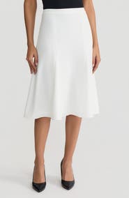 KASPER Godet Skirt