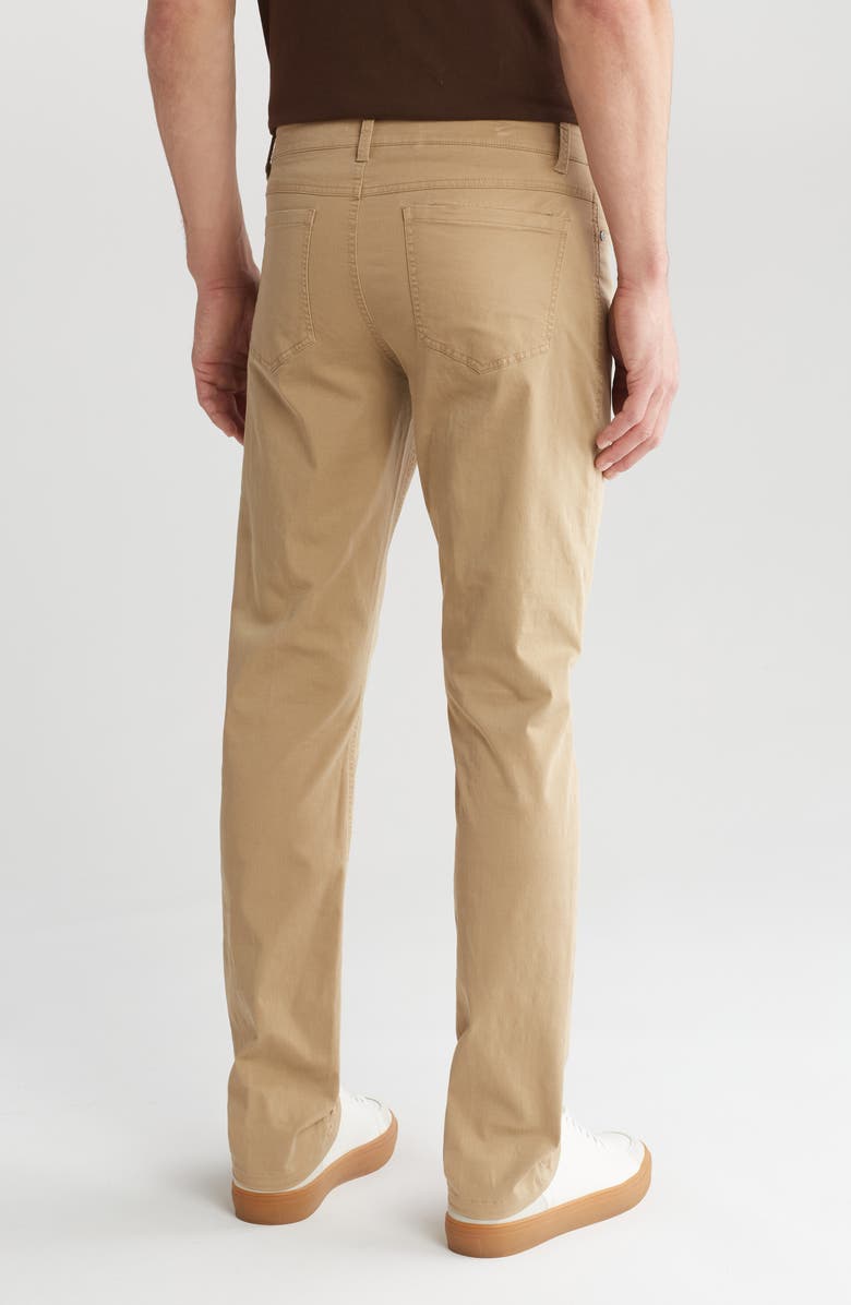 Vintage 1946 Flat Front Stretch Comfort Slim Leg Pants, Alternate, color, British Tan