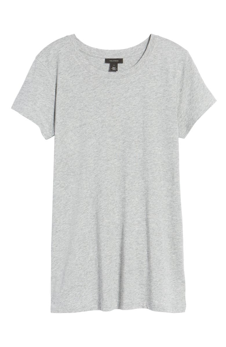 Halogen<sup>®</sup> Short Sleeve Crewneck Tee, Alternate, color,