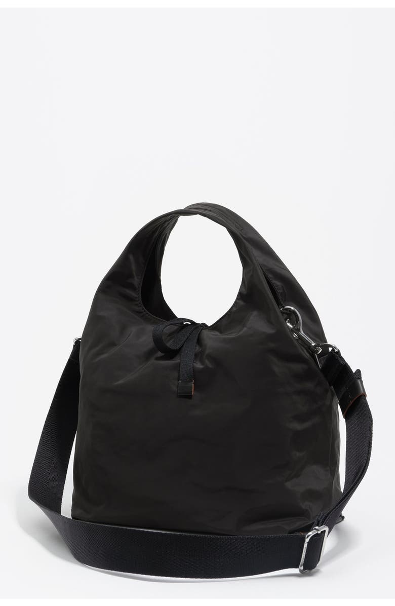 Bimba y Lola Medium Nylon Paper Bag, Alternate, color, Charcoal