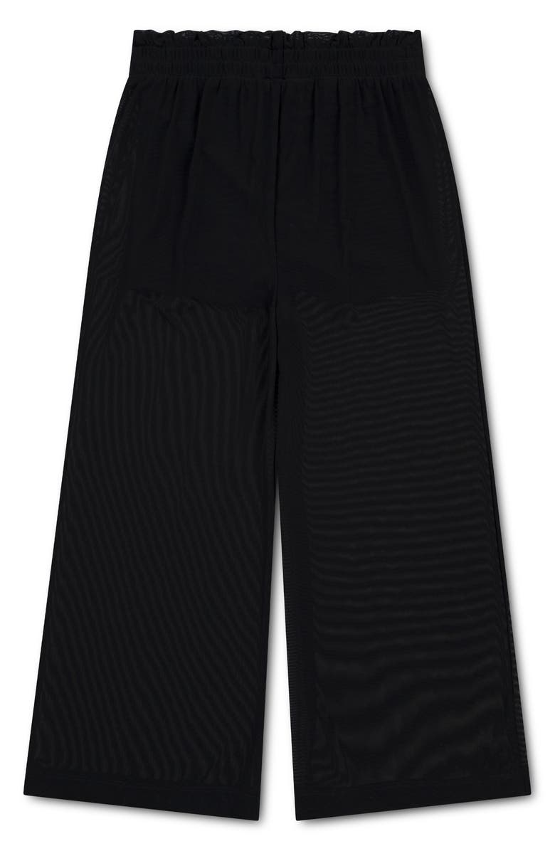Jordan Kids' Secret Diary Sheer Pants, Alternate, color, Black