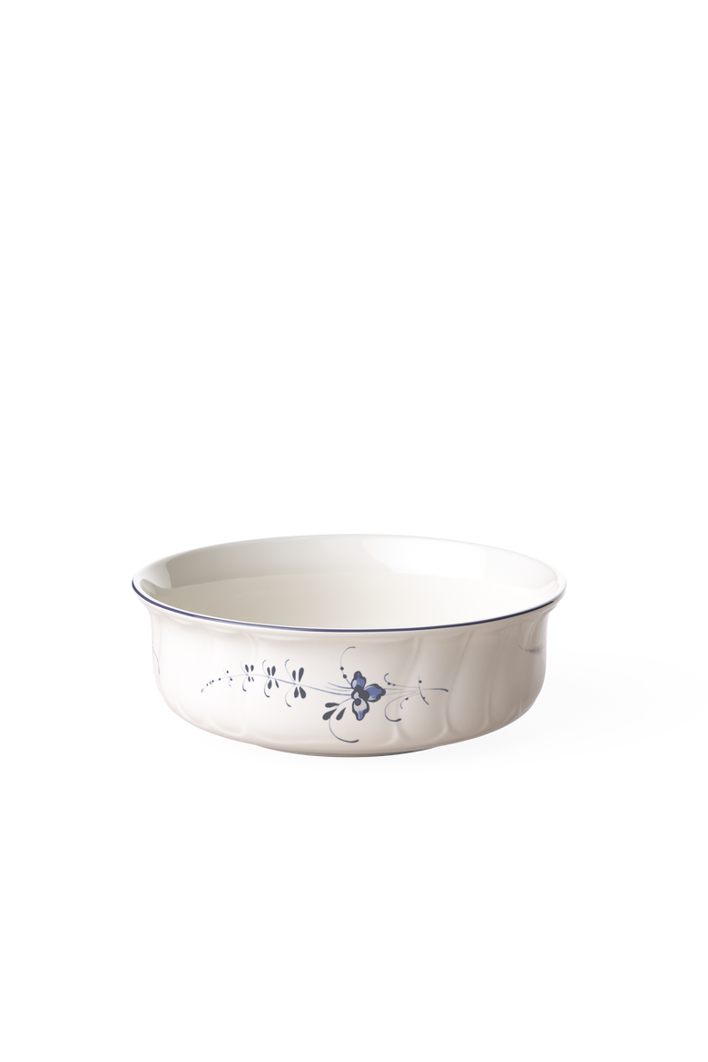 Vieux Luxembourg Round Vegetable Bowl, Main, color, White