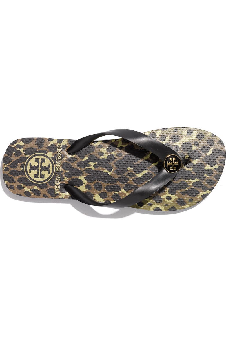 Tory Burch Enamel Logo Flip Flop, Alternate, color,
