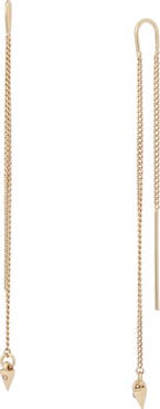 AllSaints Pyramid Threader Earrings