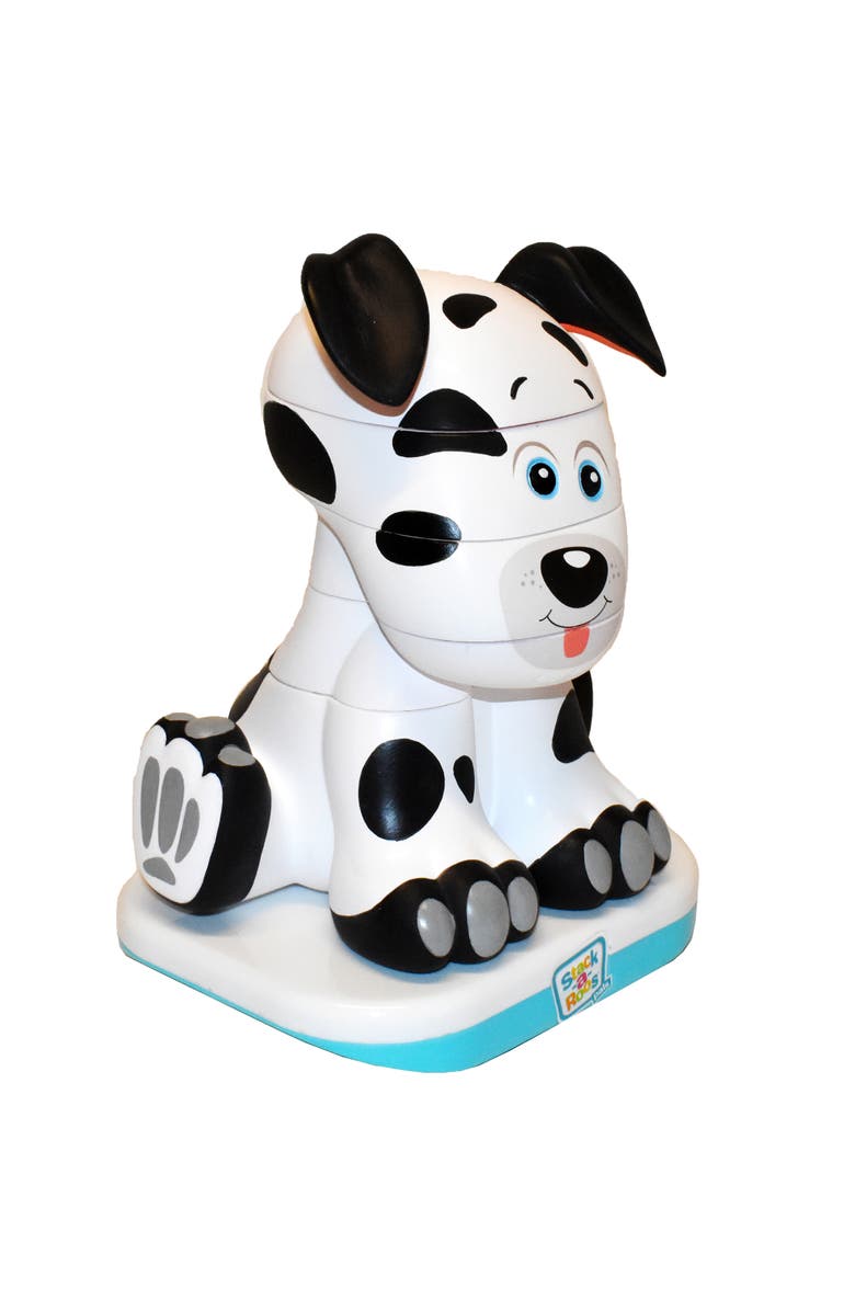 Stack-a-Roos Stackaroos Pals Dalmatian Puppy 5Pc Stacking Tower, Lights & Sounds, Stem, Alternate, color,