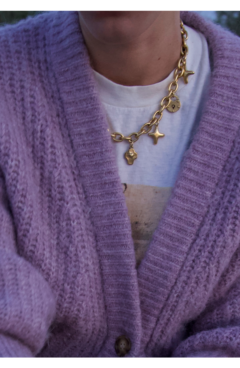 sccollection Lucky Necklace, Alternate, color, Gold