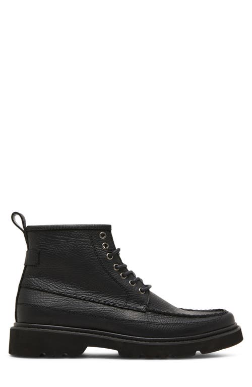 Steve Madden Daviston Moc Toe Boot In Black
