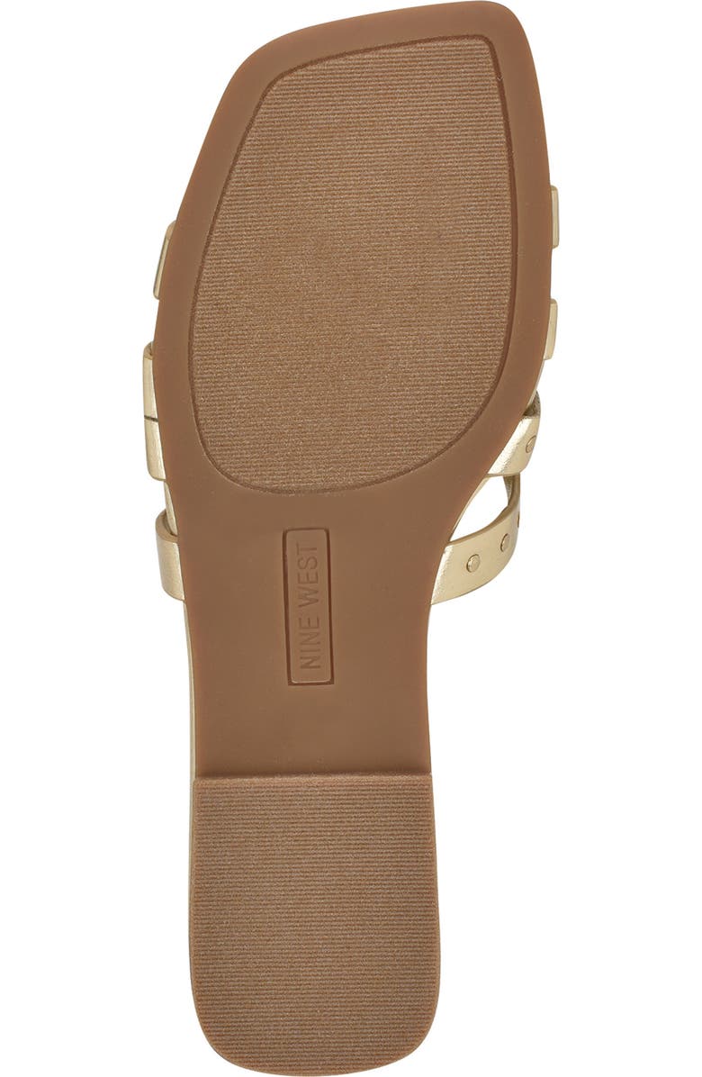 Nine West McKinna 3 Sandal, Alternate, color, Platino