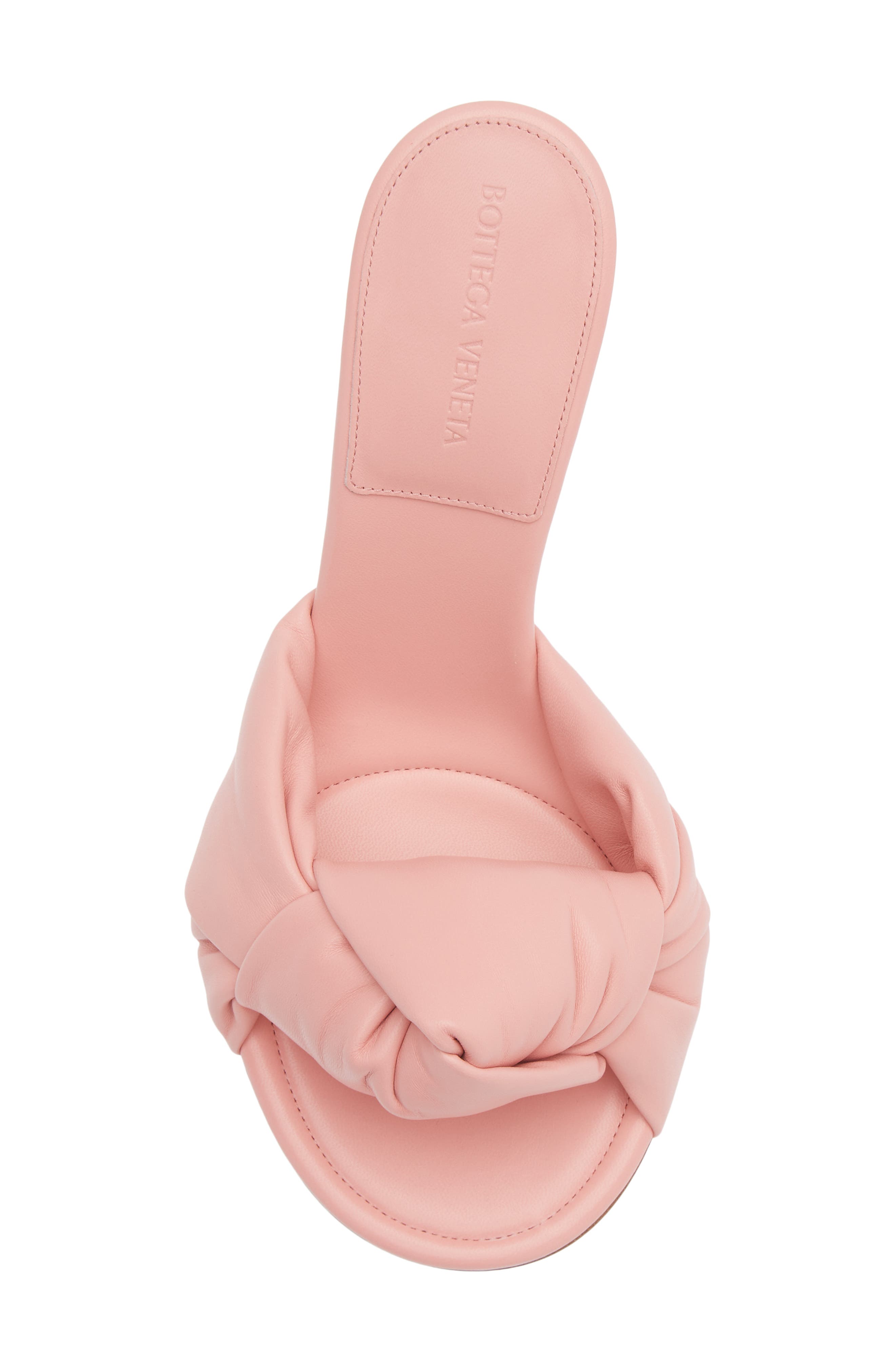 Bottega Veneta Cherry Twist Sandal, Alternate, color, Blush