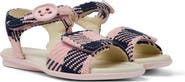 Camper Kids' Right Mismatched Check Sandals