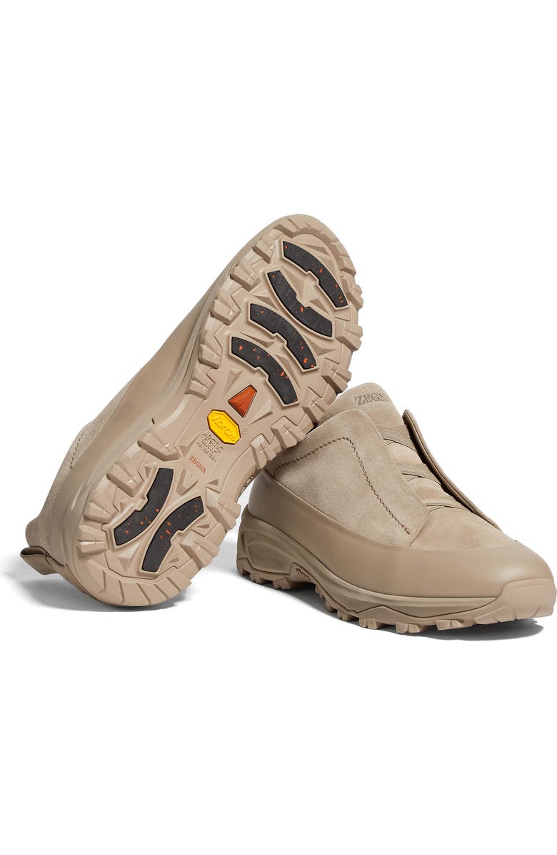 ZEGNA Triple Stitch<sup>™</sup> Monte Sneaker, Alternate, color, Light Taupe