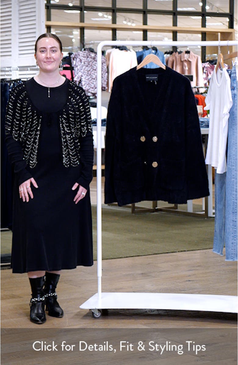 Double Breasted Cardigan, sales video thumbnail