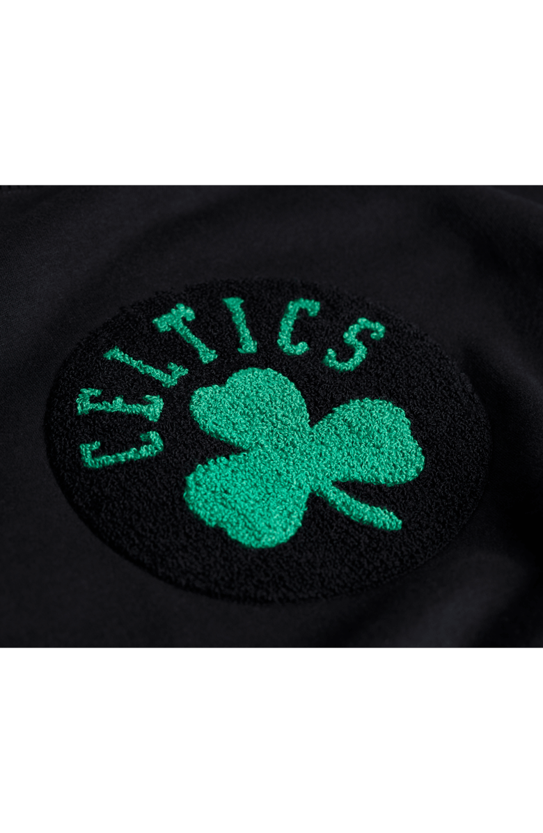 Stadium Essentials Unisex Stadium Essentials Black Boston Celtics Club Level Chenille Sweatshirt, Alternate, color, Black