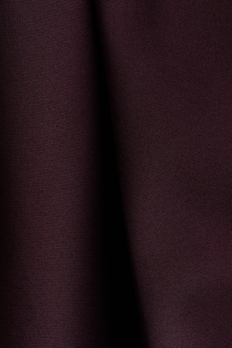 Pleated Barrel-leg Pants, Alternate, color, Burgundy