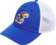 adidas Men's adidas Royal Kansas Jayhawks Mascot Slouch Trucker Adjustable Hat